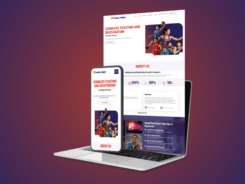 Booking & Registration Website - BAA Digital Marketing Services