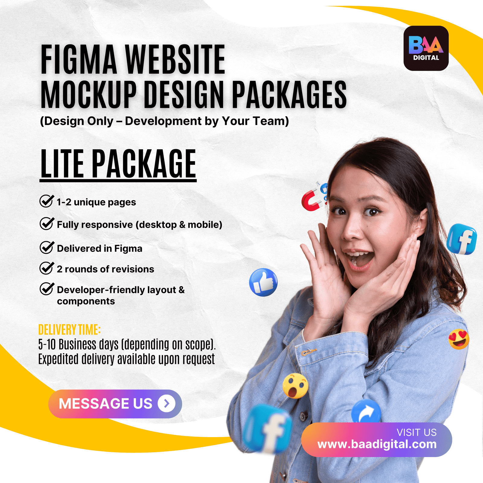Figma Website Mockup Design